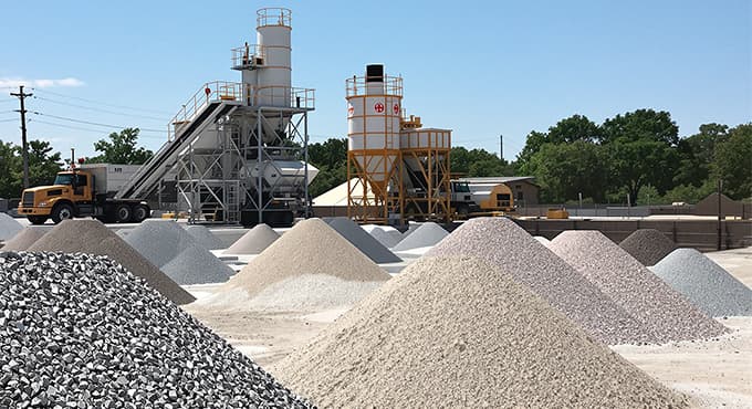 Venta de materiales para construcción.